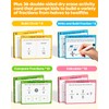 D-FantiX Wooden Fruit Fraction Manipulatives, Wood Fraction Tiles & Fraction