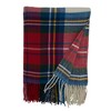 SARO LIFESTYLE Casual Plaid Throw Blanket, Multicolor, 50" x 60",