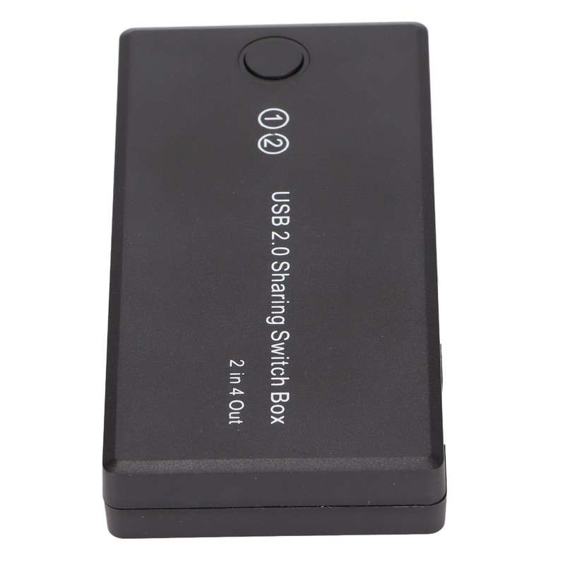 USB 2.0 Switch Selector 2 in 4 Out Great Compatibility