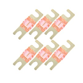 A ABSOPRO AFS Mini ANL Fuse 50A for Car Truck Motorcycle Boat Audio CDs Pack of 6