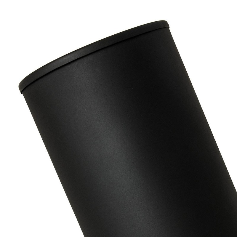 Happy Homewares Matt Black GU10 Floor or Table Lamp Uplighter