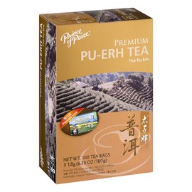 Prince of Peace Premium Pu-Erh Tea, 2 Pack – 100 Tea Bags Each – Fully-Fermented Tea – Antioxidant Tea