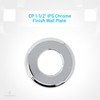 PLB23013P112IPS EvertechPRO Wall Plate - Chrome Plated 1-1/2 Inch IPS