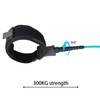 Paddle Board Leash,Single Turn Surf Leash for Longboard,Paddleboard,Surfboard 5.5mm Replacement