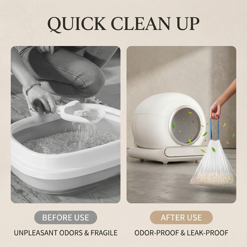 QLK 45 PCS Car Litter Tray Limers, 45X50CM Large Extra
