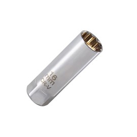 Universal Socket for Plug Spanner 16mm Plug Socket Wrench, Abrasion Resistant and Rust Proof Treatment for Cars and Motorcycles Plug Replacement Wrench, Socket Wrench, Plug Wrench 16mm Tool, Durable