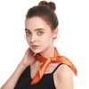 Zando Silk Head Scarf Wrap Neck Scarf Women Silk Feeling