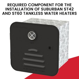 Suburban 6285AEB Water Heater Access Door ST-42/ST-60 - Black