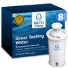 Brita Reemplazo filtros de agua para jarras, paquete de 8