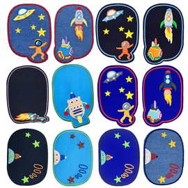 Sunshine smile Iron-on patches for children, patches for ironing, universal sew-on appliqué for DIY, T-shirt, jeans, clothing, bags, 21 pieces