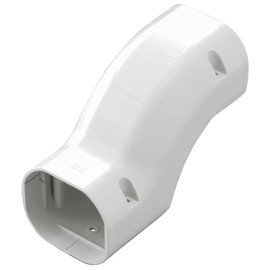 Inaba Denko LDIF-70-W Cosmetic Pipe Cover, Step Joints, White