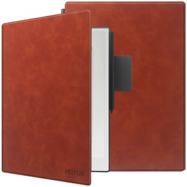 HoYiXi Case for 11.8” Remarkable Paper Pro Color Display Tablet (2024 Release),PU Leather Slim Lightweight Magnetic Book Folio Cover with Pen CLAS,Remarkable Paper Pro 11.8”,Auto Sleep/Wake,Brown