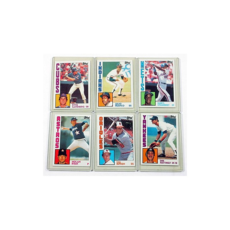 1984 Topps Baseball Complete Set (Don Mattingly Rookie Card)