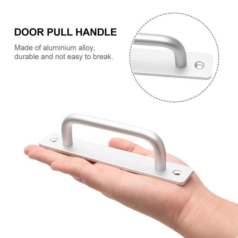 MOVKZACV Aluminium Alloy Door Pull Handle Silver,Internal Door Handle for