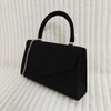 fi9 Ladies Retro Suede Wedding Party Prom Evening Clutch Handbag,