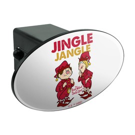 GRAPHICS & MORE Year Without a Santa Claus Jingle Jangle Oval Tow Hitch Cover Trailer Plug Insert 2"