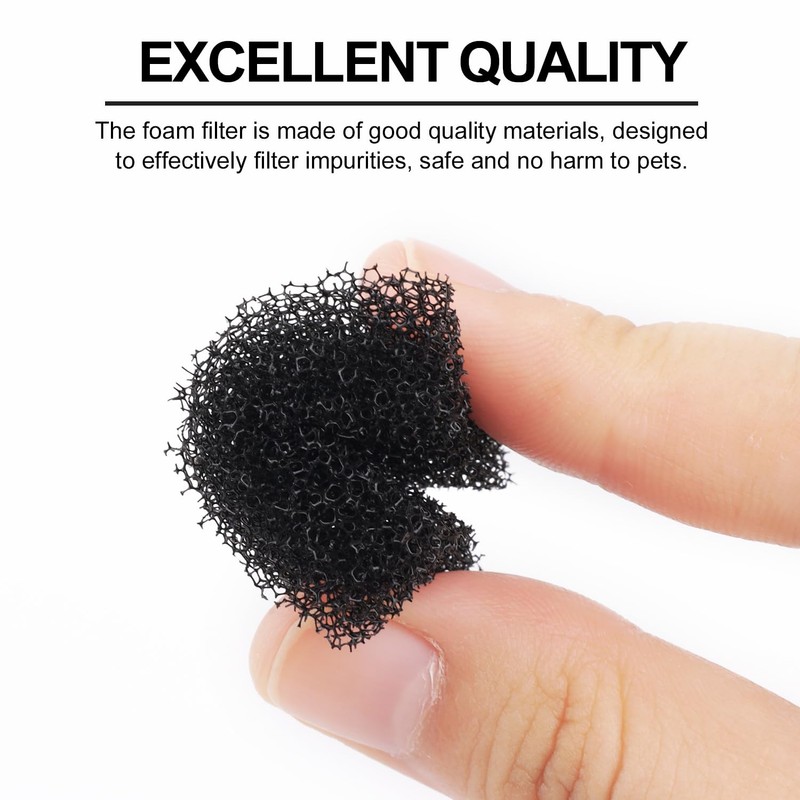 30pcs Pet Fountain Replacement Filter, Cat Drink Water Filter Replace