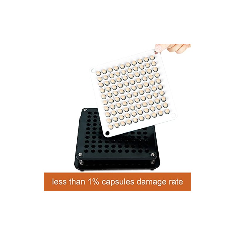 wananfu WANANFU Capsule Filling Machine Size 1 Bundle with Separated