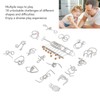 Metal Wire Puzzles Educational Logical Thinking Development Interlock Puzzles Set