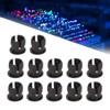 LED Light Mounting Brackets, 200 Pieces 5 mm LED Holder