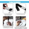 2PCS Heart-Shaped Car Handle Straps, Auto GRAP Handle Warning Pull