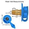 Renator RV Water Inlet Connection. RV City Water Inlet With