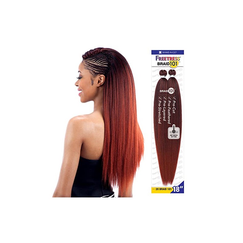 Freetress Braids 2X BRAID 101 18" (T27) - Synthetic Hair