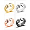 GEJ-Tech Women's Ring, Cat Paw Ring, One Size Fits All