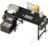 Casaottima 48" Small Computer Home Office Desk for Bedroom with