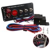 BLLYOGU 12V Ignition Switch Panel with Engine Start Button, 5
