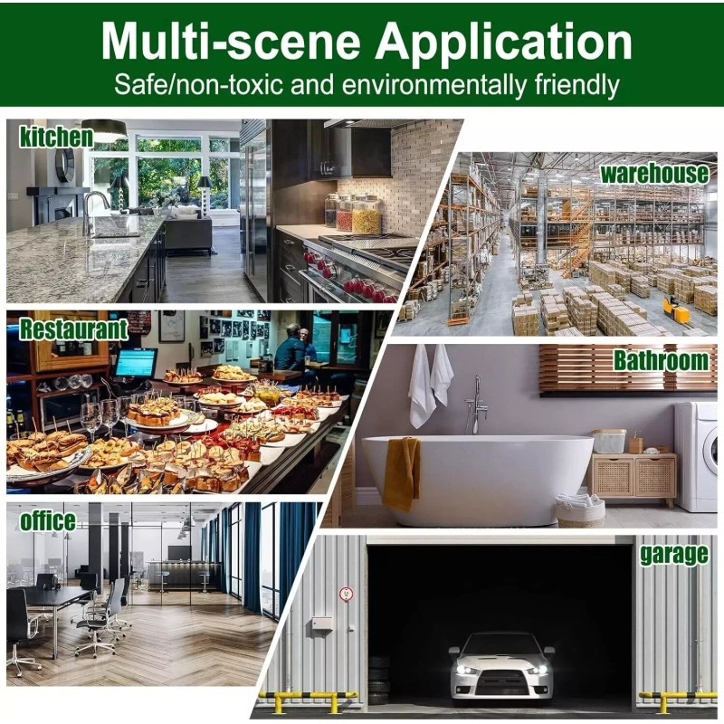 Qualirey 8 Pack SUPER Sticky LARGE Mouse Mice Rat Glue