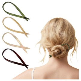 Oblihumoy 4 Pack French Hair Pins for Women Vintage Hair Clips