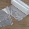 Ponpong 1.2 Gallon Clear Kitchen Trash Bags Garbage Bags Waste