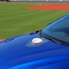 3D Prank Tricky Broken Glass Sticker, Car Styling Baseball Stereo