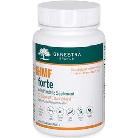 Genestra Brands - HMF Forte Probiotic Supplement - Four Strains of Probiotics to Promote GI Health - 120 Capsules