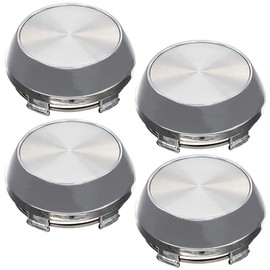 Negesu Hubcap Wheel Cover - 69mm, Bore Diameter 65mm, 4-Piece, Universal, Available in 3 Colors, Plated & Stencil Silver