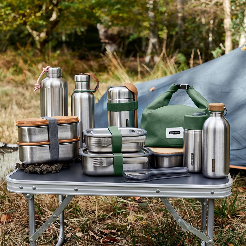 Black+Blum Explorer Vacuum Flask - Stainless Steel Leak Proof Water