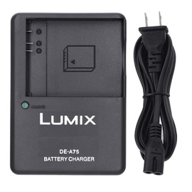 DE-A75 DMW-BCH7E Battery Charger for Panasonic Lumix DE-A75B DE-A76 DE-A76A DMW-BCH7, DMW-BCH7GK, DMW-BCH7E, DMW-BCH7PP, DMC-FT10, DMC-TS10，DE-A75B, DE-A76 Cameras Power Supply