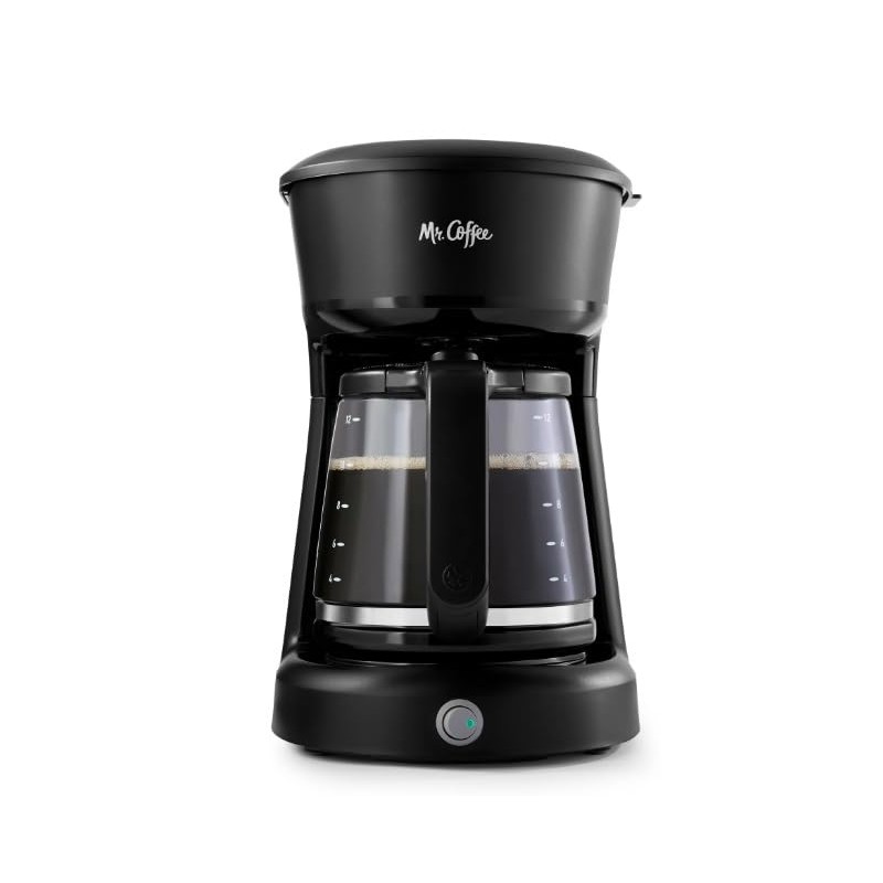 Mr. Coffee Easy On/Off 12-Cup Coffee Maker Switch Pour Grab-a-Cup