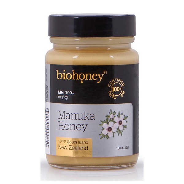 Biohoney Manuka Honey MG 100+ 100ml (130g) - Expiry 31/05/24