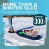 Flexible Flyer Winter Trek 3-Person Large Snow Sled – 5.5