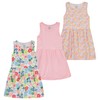 Pink Angel 3-Pack Girls' Dresses, Kids Casual Fit and Flare