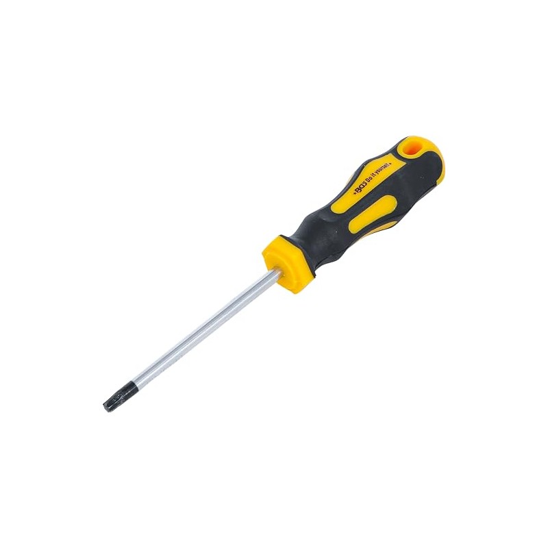 Kraftmann 7844-T30 Torx T30 Screwdriver, Silver/Yellow/Black