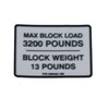 Auto Crane Decal TRVL Blck 2703/3203 A