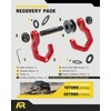 AUTORICH Snatch Block Separate Shackle, 3/4" D Ring Shackle with