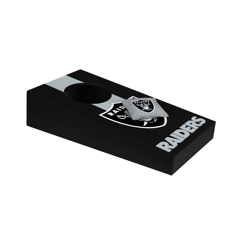 FOCO Las Vegas Raiders Tabletop Cornhole