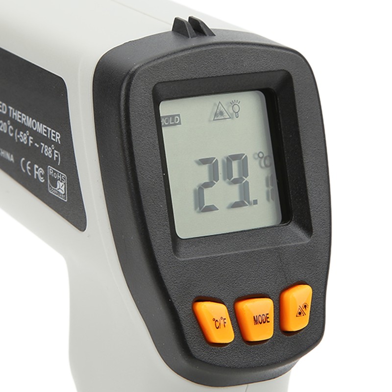 XRCLIF‑420E Digital Infrared Thermometer Non Contact Thermometer High Accuracy Temperature