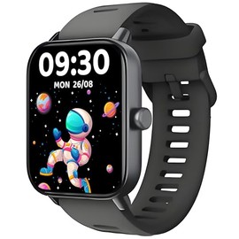 Kids Watch, 44mm Smart Watch No Phone Needed Heart Rate & Sleep Tracker, Stress & SpO2 Monitor, Fitness Tracker Step Counter, Pedometer, Alarm Clock, Games, Swimming Watch for Boys & Girls Aged 3-15
