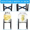 YiePhiot Water Filter Dispenser Counter Stand Beverage Drink Dispensers Stand