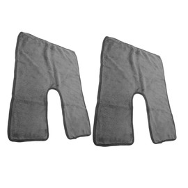 Ipetboom 2Pcs Fleece Hair Towel Super Absorbent Hair Turbans for Women Quick Drying Head Towels for Wet Hair Soft and Comfortable Hair Wraps for Home and Salon Use